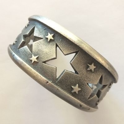 Sterling Silver Stars Bracelet