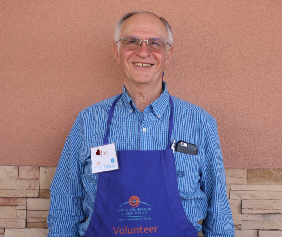 Joe Loewy volunteering in Santa Fe